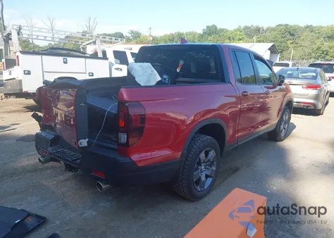 2025 Honda Ridgeline Trailsport from USA, damaged, VIN 5FPYK3F61SB028069